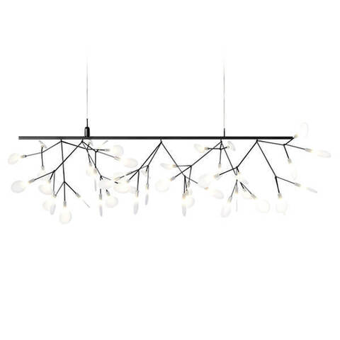 Люстра Heracleum Endless черная