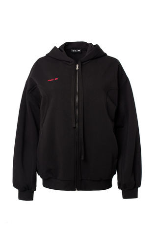 «Zip hoodie in love» Худи на молнии с вышивкой.