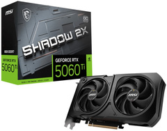 Видеокарта MSI GeForce RTX 5060 TI SHADOW 2X OC PLUS (RTX 5060 Ti 8G SHADOW 2X OC PLUS)
