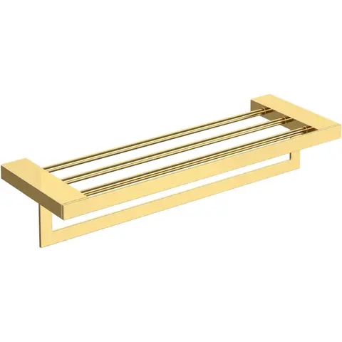Boheme 10737-G Полка для полотенец Qubic Gold