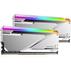 Оперативная память DIMM DDR5 32Gb, 6600Mhz, 2x16Gb, Netac Z RGB Silver (NTZED5P66DP-32S)