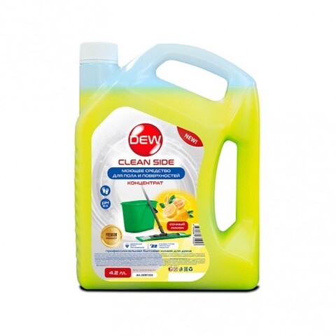 DEW Универсальное моющее средство Dew Clean Side 4,2л желтый