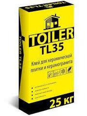 Клей для плитки TOILER TL35 25кг