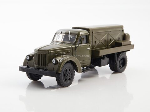 UralZIS-355M flatbed truck khaki  1:43 Legendary trucks USSR #57