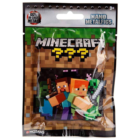 Случайная фигурка Nano Minecraft Blind Bag