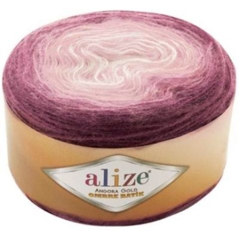 ANGORA GOLD OMBRE BATİK Alize (20% шерсть,80% акрил, 150гр/825м)