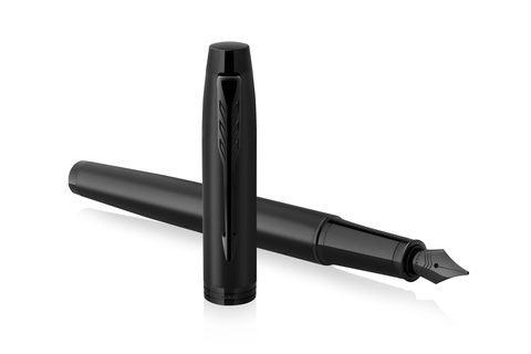Ручка перьевая Parker IM Achromatic, Black BT, F (2127741)