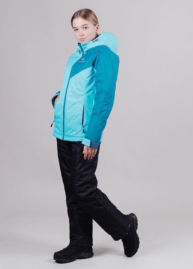 Детский зимний лыжный костюм Nordski Jr Premium Sport aquamarine