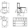Ideal Standard Connect E039701 Чаша унитаза напольного под бачок