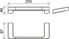 Ravak X07P324 Полотенцедержатель (25 см) TD 300.00