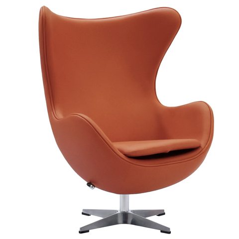 Фото: Кресло EGG STYLE CHAIR оранжевый - основной вид