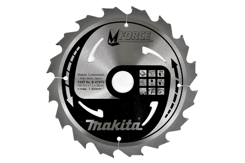Пильный диск по дереву M-FORCE 185х30х2 мм/24 Makita B-31239