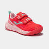 Детские кроссовки для бега Joma Adventure розовые - 4