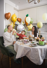 Сет гелиевых шаров Пасхальный Кролик