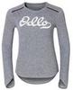 Odlo Vallee Blanche Warm женская термофутболка с длинным рукавом серая - 1
