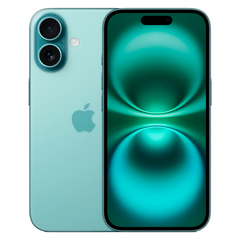 Смартфон Apple iPhone 16 512GB, Nano-SIM + eSIM, Teal (Зеленый)