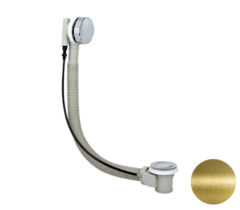 Remer 96PVO Слив-перелив автомат для ванны без сифона, цвет: бронза фото