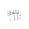 GROHE Grandera 40626IG0 Стакан