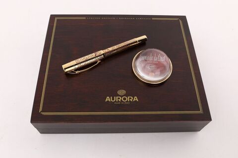 Ручка перьевая Aurora Leonardo da Vinci Gold GT, F (AU-939F)