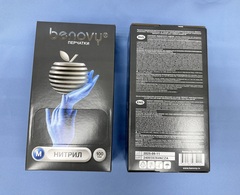 Перчатки нитриловые, нестерильные, н/о, голубой Benovy (M) 100пар/уп /РУ №ФCЗ 2012/12488 от 14.02.2018г/ TG Medical Sdn. Bhd., Малайзия
