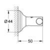 GROHE Essentials Authentic 40656001 Крючок