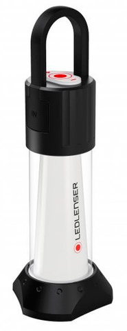 Фонарь походный Led Lenser ML6, белый/чёрный, светодиодный, 18650 (500929)