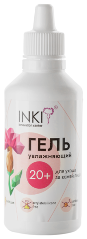 Inki Гель увлажняющий для ухода за кожей лица 20+ 30 мл купить за 495&nbsp;руб