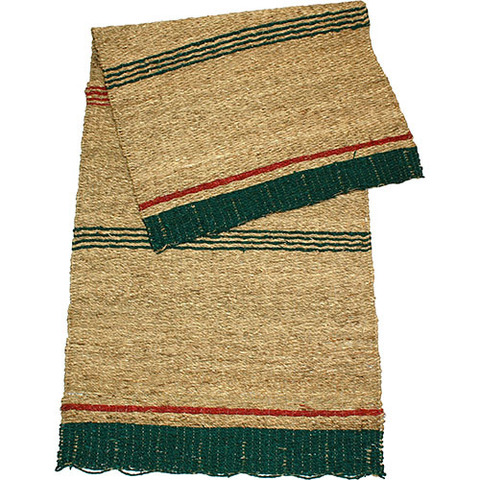Коврик плетенный из сыти 60х150 см - 5