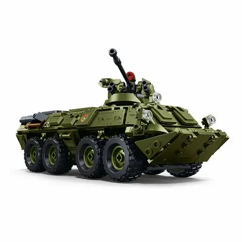 Конструктор Российский Бронетранспортёр БТР-80