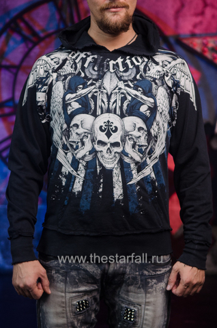 Affliction | Худи мужское Exclusive A226848s перед