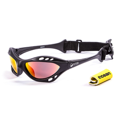 Спортивные очки OCEAN Cumbuco Matt Black / Revo Orange Polarized lenses