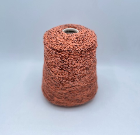 Iafil S.P.A (пр.Италия).art-Marble Alpaca 250м/100гр, 100%Альпака , цвет-Разбеленно-оранжевый+коричневый, арт.26061