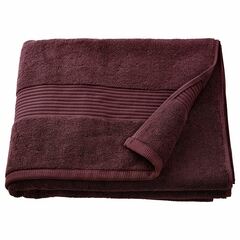 Полотенце банное IKEA FREDRIKSJON (ФРЕДРИКШЁН), Темно-красный, 70х140 см