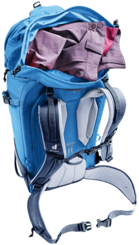 Картинка рюкзак для сноуборда Deuter Freerider Pro 34+ Nightblue/Neptune - 8