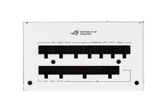 Блок питания ROG Strix 850W ATX12V/13.5cm/EU/80+Gold, Full modular, ROG-STRIX-850G-WHITE