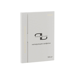 PAPUK BEAUTY Матирующие салфетки с золотой