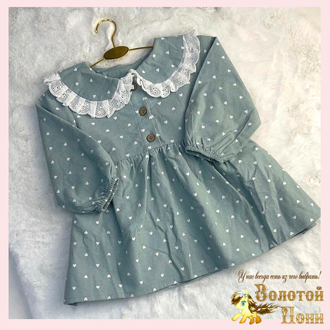Платье хлопок детское (74-98) 250914-D522