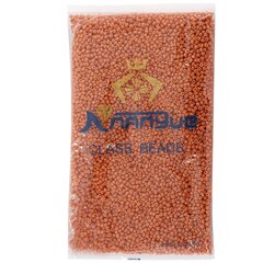 
          Бисер Alingar размер №8 вес 450 гр., оранжевый глянец, непрозрачный, пакет