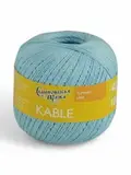 Пряжа Семеновская Kable (Кабле) 124202 голубой нежный