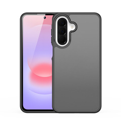 Прозрачный матовый чехол с черными рамками для Samsung Galaxy A27, серия Yind Series от Dux Ducis