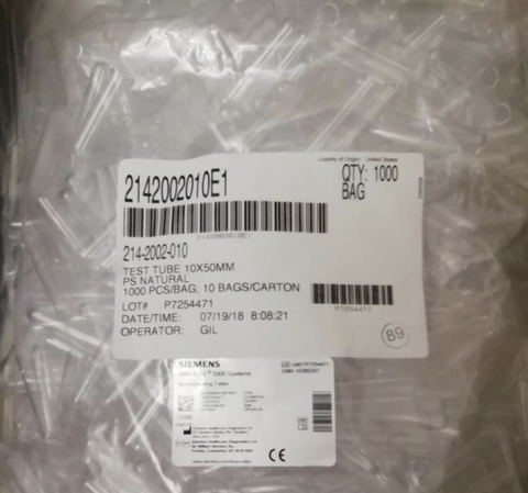 Пробирки для микрообъемов /Microsample tubes (1000 шт) Immulite 2000 - 