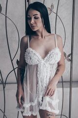 Комплект бэби-долл с рюшами, с трусиками-стрингами