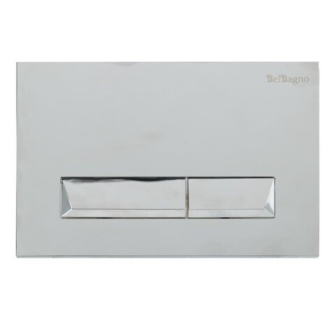 BelBagno Marmi BB010-MR-CHROME Кнопка смыва, цвет: хром