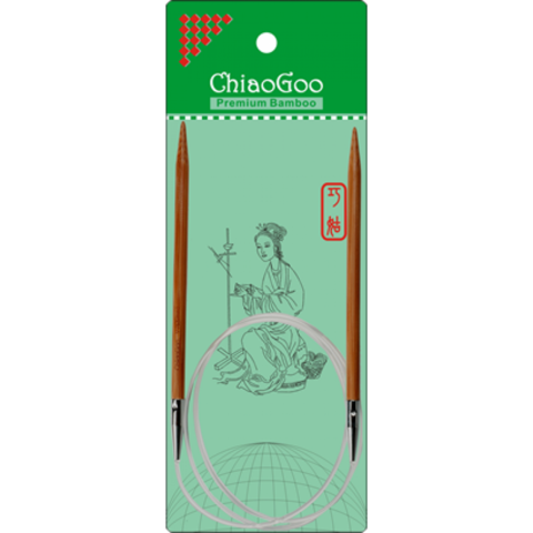 Спицы круговые бамбуковые ChiaoGoo 60 см
