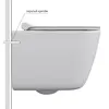 Berges 43362 Комплект : инсталляция АТОМ Line кнопка черная SoftTouch, унитаз QUATTRO S Rimless 49 см, сидение тонкое дюропласт микролифт, быстросъём