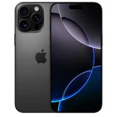 Смартфон Apple iPhone 16 Pro Max 1TB, Nano-SIM + eSIM, Black Titanium (Титановый черный)