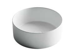 Ceramica Nova Element CN6032MW Умывальник чаша накладная круглая, 35.8x35.8, цвет: белый фото