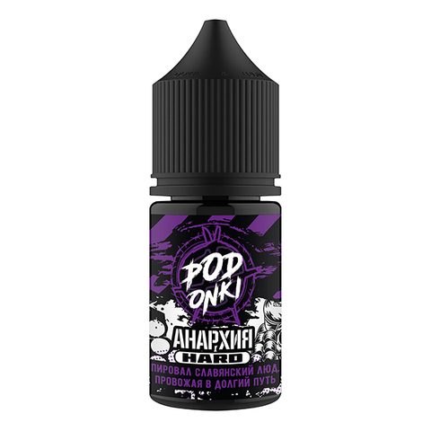 Жидкость Podonki Анархия Salt 2% HARD 30 ml - Черносмородиновый лимонад