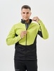 Мужская тренировочная лыжная куртка Nordski Advance lime-black - 4