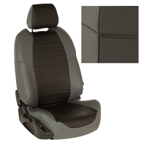 Авточехлы Hyundai Solaris I Sd / KIA Rio III Sd (40/60) с 10-17г.